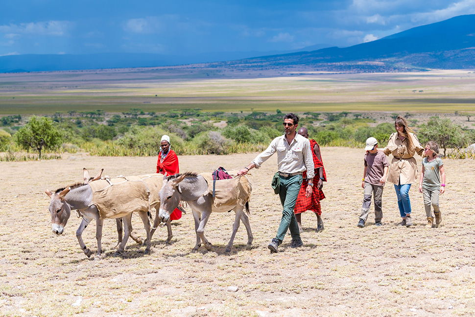 Caminata con Massais
