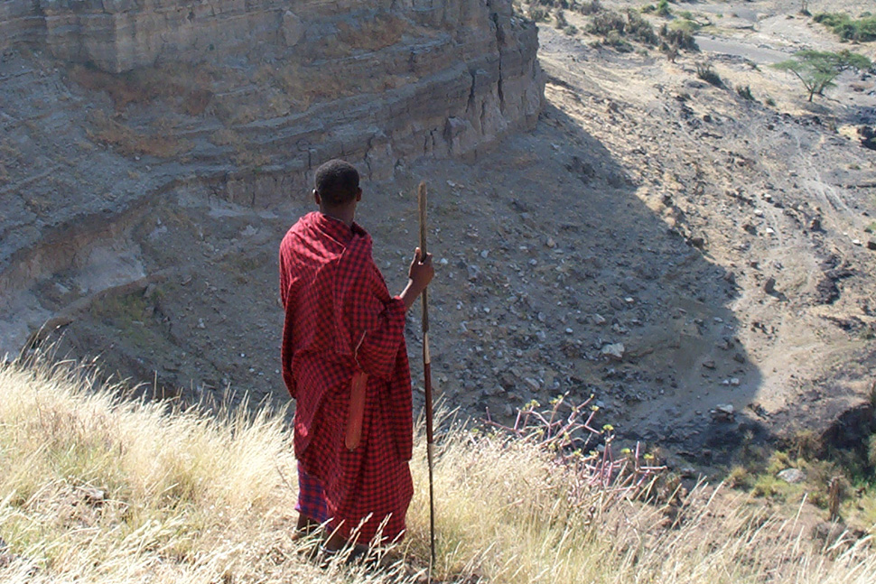 Walking with the Massai